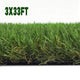 DIY Artificial Grass for Side Yard Landscaping, 1.38" Pile (4', 3', 1'W Options)