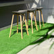 DIY 10' Artificial Grass Turf for Dogs Outdoor Patio Playset, 1.38" Pile