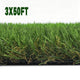 DIY Artificial Grass for Side Yard Landscaping, 1.38" Pile (4', 3', 1'W Options)