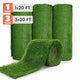 DIY 10' Artificial Grass Turf for Dogs Outdoor Patio Playset, 1.38" Pile
