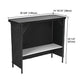 DIY Outdoor Folding Bar Pub Table with Storage
