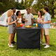 DIY Outdoor Folding Bar Pub Table with Storage