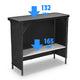 DIY Outdoor Folding Bar Pub Table with Storage