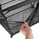 DIY Pool Float Holder Ball Noodles Toy Organizer Bin 50x30x61 Black