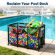 DIY Steel Pool Float Storage Mesh Toy Organizer