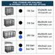 DIY Steel Pool Float Storage Mesh Toy Organizer