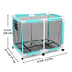 DIY Pool Float Storage Mesh Toy Organizer with Solid Frame 48in.