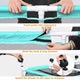 DIY Pool Float Storage Mesh Toy Organizer with Solid Frame 48in.