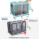 DIY Pool Float Storage Mesh Toy Organizer with Solid Frame 48in.