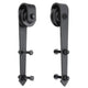 DIY Sliding Barn Wood Door Replacement Roller Pair Style/Color Options