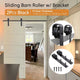 DIY Sliding Barn Wood Door Replacement Roller Pair Style/Color Options