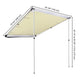 DIY Retracted Car Rooftop Side Awning Shade 4' 7"x6' 7"