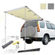 DIY Retracted Car Rooftop Side Awning Shade 4' 7"x6' 7"