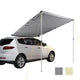 DIY Retracted Car Rooftop Side Awning Shade 6' 7"x8' 2"