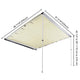DIY Retracted Car Rooftop Side Awning Shade 8' 2"x7' 7"