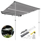 DIY Car Awning with LED Light Car Side Tent 8' 1" x 7' 1"