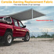 DIY Car Side Awning Waterproof Fabric 4.5'x6' UV50+