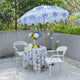 DIY 6ft Wooden Patio Umbrella Tilt Beach Summer Parasol