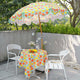 DIY 6ft Wooden Patio Umbrella Tilt Beach Summer Parasol