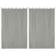 DIY Outdoor Patio Door Curtain Tab Top 54x96 2ct/Pack