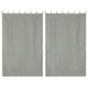 DIY Outdoor Patio Door Curtain Tab Top 54x84 2ct/Pack