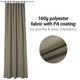 DIY Outdoor Patio Door Curtain Tab Top 54x84 2ct/Pack