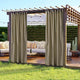 DIY Outdoor Patio Door Curtain Tab Top 54x84 2ct/Pack