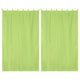 DIY Outdoor Patio Door Curtain Tab Top 54x96 2ct/Pack