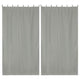 DIY Outdoor Porch Curtain Tab Top 54x120 2ct/Pack