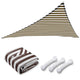 DIY Triangle Outdoor Sun Shade And Canopy 16' Color Options