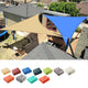 DIY Triangle Outdoor Sun Shade And Canopy 16' Color Options