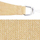 DIY Triangle Outdoor Sun Shade And Canopy 16' Color Options