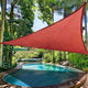 DIY Triangle Outdoor Sun Shade And Canopy 11' Color Options