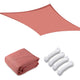 DIY 16' Square Outdoor And Patio Shade Color Options