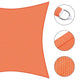 DIY 16' Square Outdoor And Patio Shade Color Options