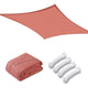 DIY 12' Square Outdoor And Patio Shade Color Options