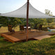 DIY 28' Triangle Shade Sail Tarp for Patios
