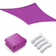 DIY 23' x 22' Rectangle Shade Sail for Patios Pool