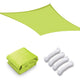 DIY 23' x 22' Rectangle Shade Sail for Patios Pool