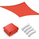 DIY 23' x 22' Rectangle Shade Sail for Patios Pool