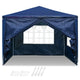 DIY 10 x 10 ft Outdoor Wedding Party Tent w/ 4 Sidewalls Color Optional
