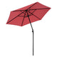 DIY 7.5 Foot Patio Umbrella Tilting Crank Lift 6-Rib