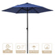 DIY 7.5 Foot Patio Umbrella Tilting Crank Lift 6-Rib