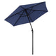 DIY 7.5 Foot Patio Umbrella Tilting Crank Lift 6-Rib