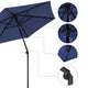 DIY 7.5 Foot Patio Umbrella Tilting Crank Lift 6-Rib