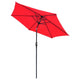 DIY 8 ft 6-Rib Outdoor Patio Umbrella