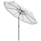 DIY 10 Foot Patio Outdoor Umbrella Tilt Color Options