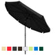 DIY 10 Foot Patio Outdoor Umbrella Tilt Color Options