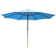 DIY 13 Foot Wooden Patio Umbrella Color Options