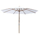 DIY 13 Foot Wooden Patio Umbrella Color Options